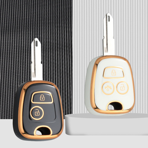 2 ou 3 boutons pour <span class=keywords><strong>Peugeot</strong></span> 107 206 207 307, housse de <span class=keywords><strong>protection</strong></span> pour clé de voiture en TPU souple, coque de <span class=keywords><strong>protection</strong></span>, accessoires intelligents sans clé - Product Image 5