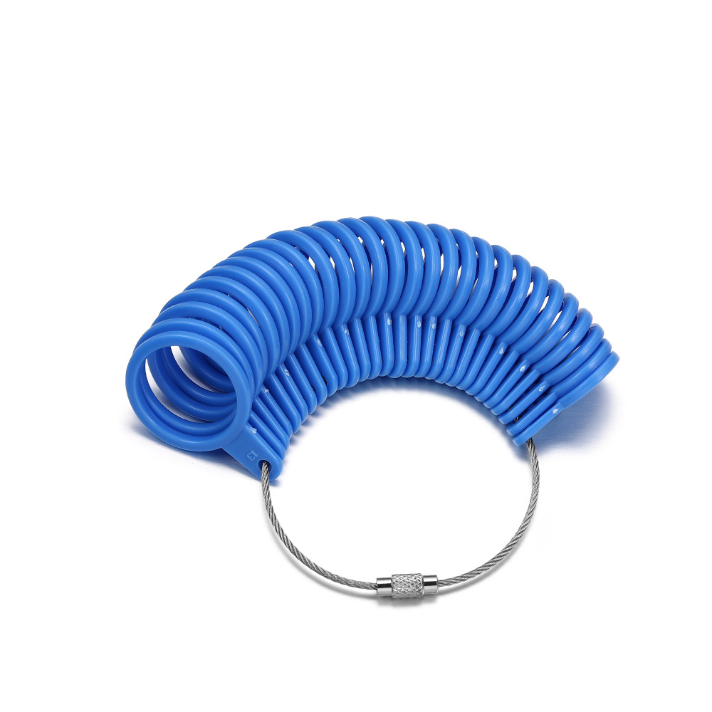 Bague de mesure bleue