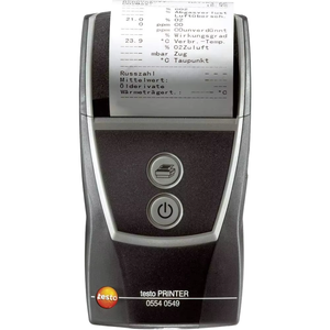 Impresora IRDA Rápida Testo 0554 0549 con Material ABS, Potencia de 5W, Garantía de 1 Año para Analizador de Gases de Combustión - Product Image 2