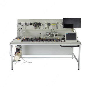 Estación de Trabajo PLC con Kit de Sensor de Interfaz HID y Actuadores, Sistema de Cinta Transportadora y Kit de Demostración del Sistema SCADA - Product Image 1