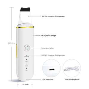 High Quality White Facial Hair Removal Cleaning Instrument 2W Power Promotes Skin Rejuvenation for Household - Product Image 4