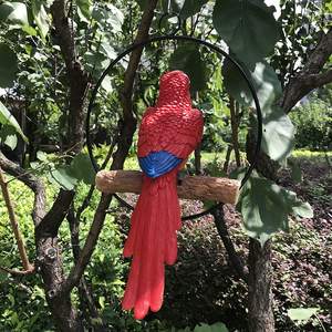 Estatua de loro para perchas en ramas, estatua de recolector de aves tropicales adecuada para patio, césped, hogar y decoración de jardín - Product Image 3