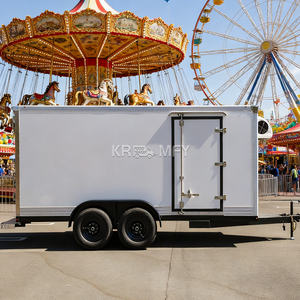 Camions de vente en gros de crème glacée, camions-concessions, camions-restaurant, remorques congélateuses extérieures - Product Image 2