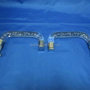 Manija de Puerta Moderna de Acrílico Transparente para Uso en Hoteles con Fácil Instalación y 1 Año de Garantía - Product Image 3