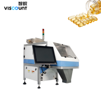 Compteur automatique électrique VisCount VB224 CE de haute précision et économique pour capsules d'huile de foie de poisson, comprimés et sachets nutritionnels