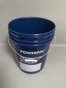 Seau plastique rond et bleu de 20 l, couvercle et poignée imprimés, <span class=keywords><strong>tambour</strong></span> vide de haute qualité, livraison gratuite - Product Image 4