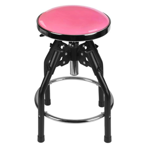 Silla Alta de <span class=keywords><strong>Bar</strong></span> Giratoria con Elevación a Gas, Altura Ajustable de 73 a 85 cm, Capacidad de 270 lb, Asiento Acolchado de PVC, Reposapiés de Anillo, para Restaurante, <span class=keywords><strong>Bar</strong></span>, Cafetería - Product Image 5