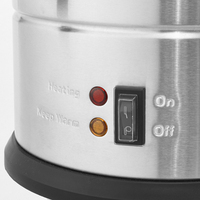 Cafetière électrique Urne 7 litres Double paroi Chaudière Cafetière 110V/220V SUS304 Machine à thé et à café