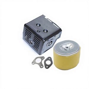 Kit de Silenciador para Motor de Gasolina GX390 420 con Junta de Codo 188F/190F y Filtro de Aire, Categoría de Producto Premium - Product Image 1
