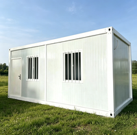 Maisons conteneurs modernes de 20 pieds et 40 pieds à énergie solaire avec conception en kit, adaptées aux appartements, aux bureaux à domicile et à une utilisation en extérieur.
