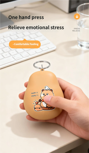 Porte-clés personnalisé en plastique ABS et peluche avec son à déclenchement par bouton-poussoir, enregistrable avec pile AG13, pour cadeau promotionnel - Product Image 6