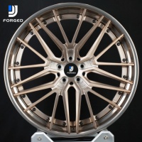 Jantes en aluminium concaves personnalisées forgées en bronze DJJ 2 pièces pour Audi RS4 RS5 RS6 RS7 Lamborghini Huracan Revuelto Aventador