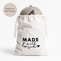 Bolsas de algodón personalizadas al por mayor de alta calidad para bolsos, bolsas de algodón negras con cordón para embalaje de zapatos, bolsas de algodón antipolvo.