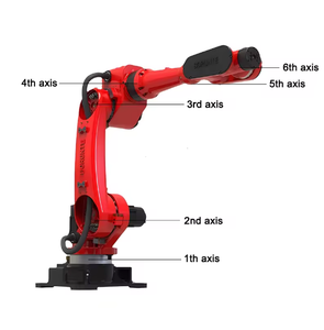 Robot de soudage à six axes BolangTe, composants principaux du PLC, entraînement servo-électrique, portée de 1895 mm, charge appliquée de 20 kg, divers scénarios de soudage - Product Image 2
