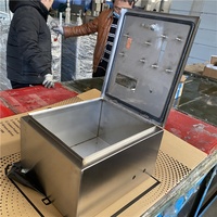 Boîtiers et coffrets en tôle d'acier inoxydable 316/304 sur mesure, étanches IP67, boîte de commutation/boîte de jonction IP55, estampage