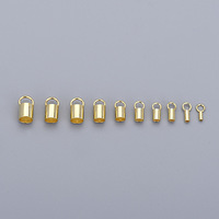 Capuchon en argent Sterling 925 pour la fabrication de bijoux, 5 pièces de bonne qualité, en cuir, matériel pour le bricolage
