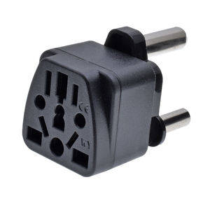 Adaptateur de <span class=keywords><strong>voyage</strong></span> universel pour ordinateur portable et appareil photo, 2 broches/3 broches, Type-M, 16A 250V, ABS+Cuivre, certifié CE ROHS, EU/US/UK/AU/Inde/Sri/L - Product Image 2