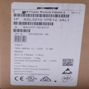 1 ชิ้นยี่ห้อใหม่ 6sl3210-1pe12-3al1 โมดูลพลังงาน Pm240-<span class=keywords><strong>2</strong></span> 6sl3 210-1pe12-3al1 E06 Plc ระบบอัตโนมัติทางอุตสาหกรรม - Product Image 3