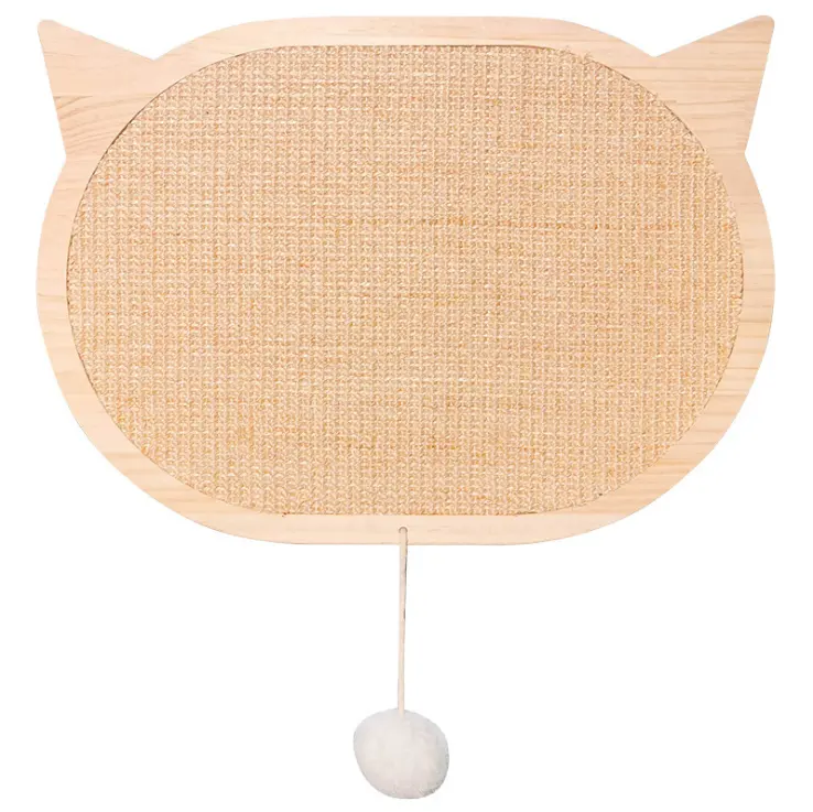 New Cat Scratch Board Sisal Toy Cat Coçar Pad Adotar Seguro Material Natural Pequeno Grande Tamanho Cat Supplies