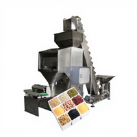 Multifunktionale Verpackungsmaschine für Getreide, Bohnen, Nüsse, Weizen, Mais und Organischen Dünger mit Traktionssystem, 25kg Reis-Verpackungsmaschine