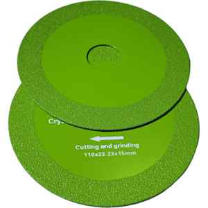 Disque de coupe diamanté ultra-fin de 100 mm pour meuleuse d'angle, lame de scie à verre, alliage d'acier, presse à chaud industrielle KC-003, granit - Product Image 4