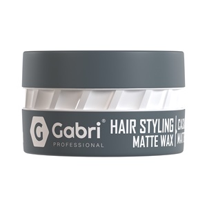 Cera para Peinar el Cabello Profesional Gabri, Fijación Fuerte, Aspecto Mate/Natural, 150 ml, Fijación Flexible y Espesante para Peinados Naturales, Ideal para Viajes - Product Image 1