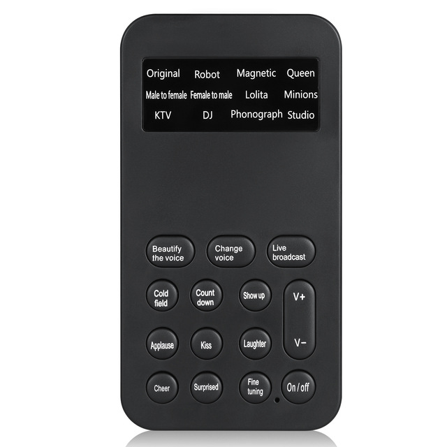 New Trending Products Universal Mini Sound Card Voice Changer for Mobile Phones Computers