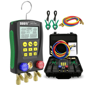 DY517A Medidor De Pressão Refrigeração Vácuo Digital Pressão Manifold Tester Medidor HVAC Temperatura Tester Valve Tool Kit - Product Image 5