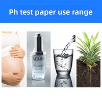 Tiras de pH de Precisión de Amplio Rango para Medir Acidez y Alcalinidad en Agua, Cosméticos, Líquido Amniótico y Saliva, Modelo Xq6, China
