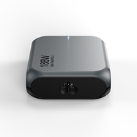Chargeur de bureau PD3.1 188W GaN Tech avec 3 ports Type-C et 2 ports USB-A, chargeur rapide universel standard pour téléphone portable et tablette