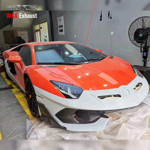 Kit de carrocería para coche, parachoques delantero y trasero, para <span class=keywords><strong>LAMBORGHINI</strong></span> LP700, actualización <span class=keywords><strong>SVJ</strong></span> Body Kit LP700 - Product Image 3