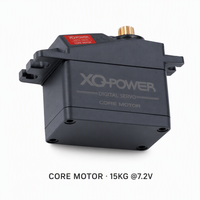 Servomoteur étanche XQ-POWER XQ-S3115M 15kg avec engrenages métalliques, moteur à noyau, servo numérique standard pour avion RC, camion RC, vente en gros OEM 4.8-7.3V