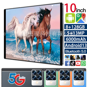 Nhà Máy price10.1 inch Android 13 máy tính bảng PC 4G 8 + 128GB Bộ nhớ Octa core MTK Bộ vi xử lý giáo dục kinh doanh chơi game Sử dụng tốt - Product Image 3