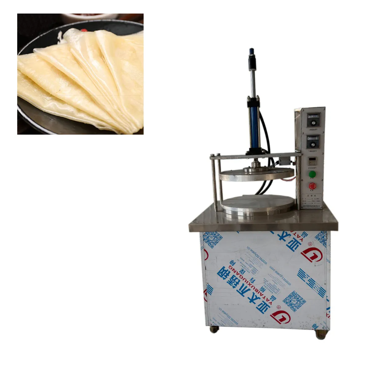 Pancake Pressing Machine Commerical Dough Press Machine/ pizza dough pressing machine