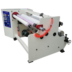 Rebobineuse à double arbre de 1300 mm et 1600 mm pour ruban BOPP, machine à rebobiner le ruban de masquage, rebobineuse automatique de ruban adhésif - Product Image 1