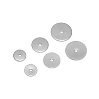 20 pièces d'entretoises rondes en acier inoxydable, perles lâches pour la fabrication de bijoux DIY, connecteurs et accessoires, vente en gros