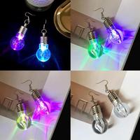 Usine KTV club fête décoration Led anneau d'oreille led boucles d'oreilles lumineuses clignotant rgb disco lumineux ampoule led boucles d'oreilles