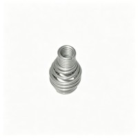 Ressort hélicoïdal de compression en acier inoxydable sur mesure pour matériel de machinerie, diamètre du fil 0,1-8,0 mm, OEM