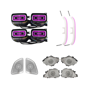 Upgrade 64 Colors <b>LED</b> Car Ambient <b>Lighting</b> for Mercedes Benz W167 GLE GLS 2020-2025 Atmosphere Strip Accessories - Product Image 1
