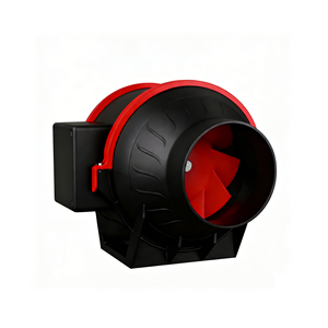 Ventilador de Duto Plástico Super Silencioso de 4 Polegadas Sem Controlador para Estufas - Product Image 1