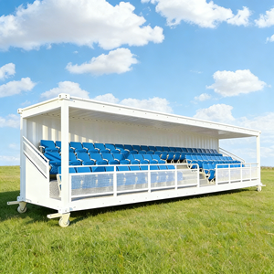 Gradas Portátiles en Contenedor, Fácil Montaje, Asientos para Eventos al Aire Libre, Gradas Estables para Campos de Fútbol, Alquiler de Gradas para Espectadores - Product Image 3