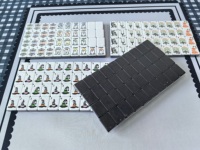 Nuevo juego de Mahjong americano de Halloween 2026, Tejido de Araña Cuatro Vientos para decoración minimalista oscura del hogar y coleccionables
