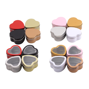 Scatola di tè in metallo scatola di forma rettangolare in alluminio per scatola di latta di alluminio cosmetici caramelle scatole di gioielli per crema per il viso Mascara candele - Product Image 1