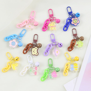 Porte-clés en peluche personnalisés avec logo, animaux mignons, vente en gros - Product Image 4