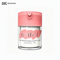 Pot à crème double paroi sans air 15g-100g, distributeur de luxe à pression, ingrédients actifs pour soins de la peau bio, cosmétique hygiénique sous vide