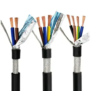 UL2725 כבל חיבור אלקטרוני PVC מבודד כבל בקרת מוליכי נחושת עם נדן מוגן להתאמה אישית
