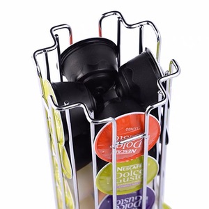 Support de rangement <span class=keywords><strong>pour</strong></span> capsules de café sous le comptoir, 28 capsules, <span class=keywords><strong>pour</strong></span> <span class=keywords><strong>Dolce</strong></span> <span class=keywords><strong>Gusto</strong></span>, présentoir <span class=keywords><strong>pour</strong></span> capsules de café - Product Image 3