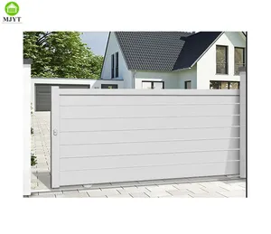 Custom-made garden outside gate automatic sliding main door design provides one-stop procurement