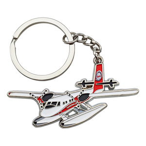 Personalizado metal Maldivas recuerdos turísticos esmalte llavero aleación de zinc Maldivas avión turismo recuerdo llavero - Product Image 1