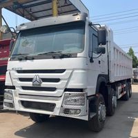 Самосвал Howo NX 8*4 400 л.с. б/у в хорошем состоянии, полностью восстановленная гидравлическая система, низкая цена для Кот-д'Ивуара и Габона